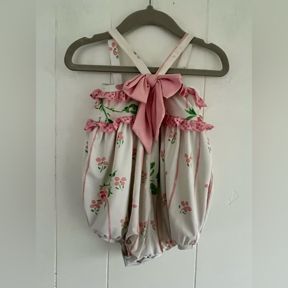 The Beaufort Bonnet Company St. Bart's Bubble swimsuit in Ridgewood Rows 6-12 mo - Picture 8 of 10